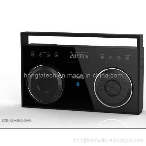 Fashion Christmas Giftportable Digital 10 Band Radio with Bluetooth 3.0V Christmas Gift (HF-214)